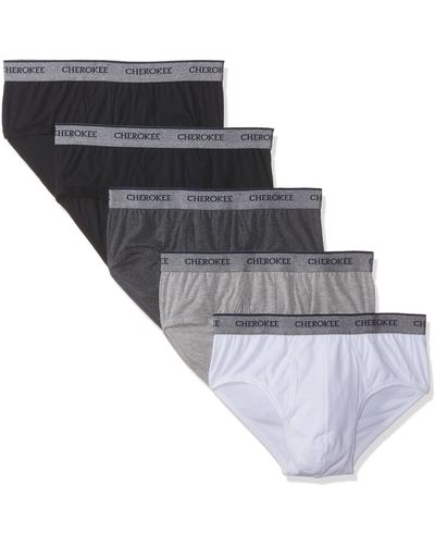CHEROKEE Classic Brief 5 Pack Underwear - Black