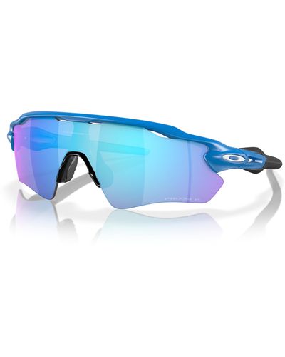 Oakley Oo9208 Radar Ev Path Rectangular Sunglasses - Blue