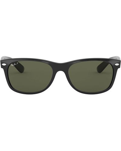 Ray-Ban 0rb2140 Original Wayfarer Sunglasses, Top Camo On Green, 50mm