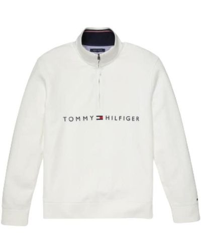 tommy hilfiger black quarter zip