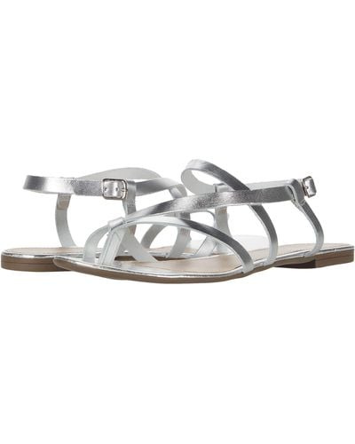 Chinese Laundry Cl By Strappy Flat Sandal - Metallic