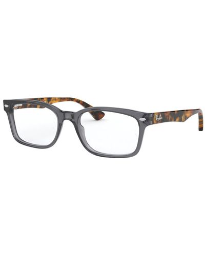 Ray-Ban Rx5286 Square Prescription Eyeglass Frames - Black
