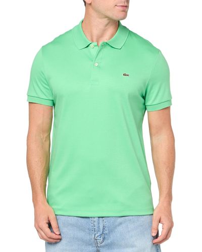 Lacoste Short Sleeve Regular Fit Polo Shirt - Green