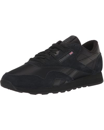 Reebok Classic Nylon Sneaker - Black