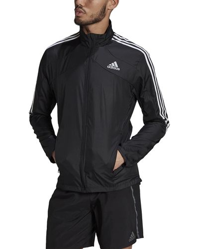 adidas Marathon Jacket 3-stripes - Black