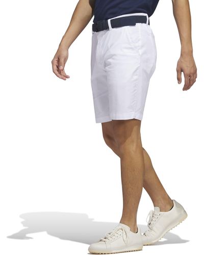 adidas Go-to 9 Inch Golf Short - White
