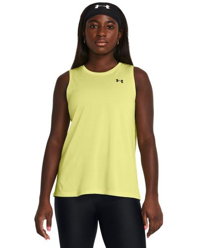 Under Armour Tech Twist Tank Top - Yellow