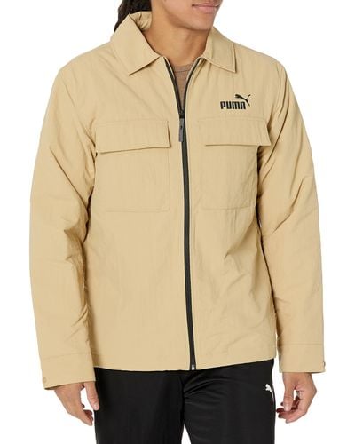 Natural PUMA Jackets for Men | Lyst