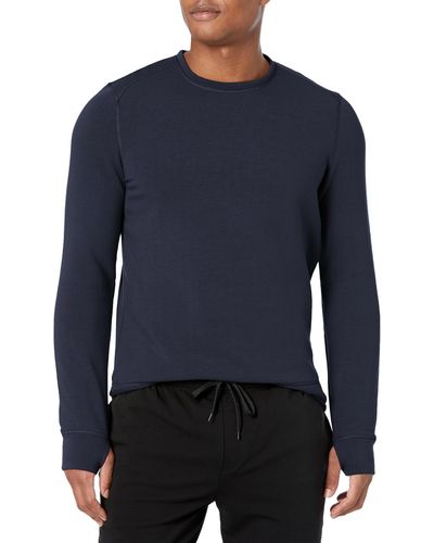 Jockey Cozy Fleece Pullover Sweatshirt Navy - Blue