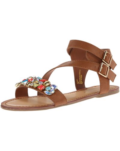 Madden girl hotsell bella sandal cognac