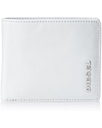 DIESEL Fresh And Bright Neela Small Bifold Wallet,white/nautical Blue,one Size