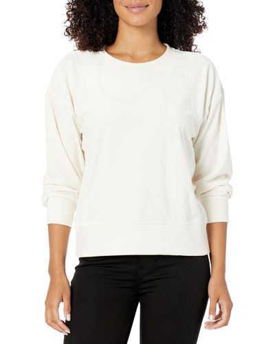 Calvin Klein Embosed Logo Knit Longsleeve - White