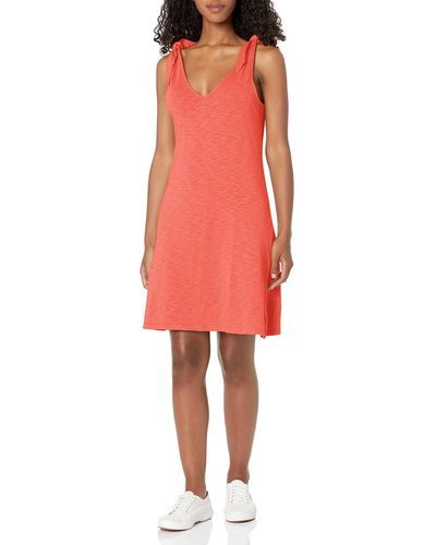 Lucky Brand Knotted Tank Dress - Pink