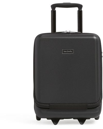 Vera Bradley Hardside Underseat Rolling Suitcase Luggage - Black