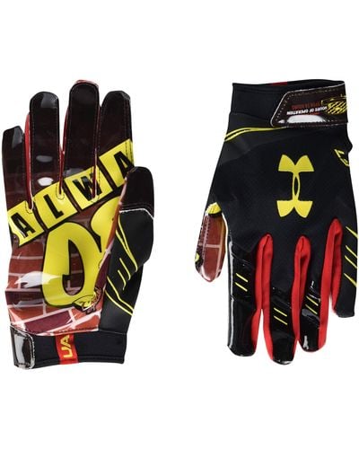 Under Armour F7 Novelty Football Gloves - Black