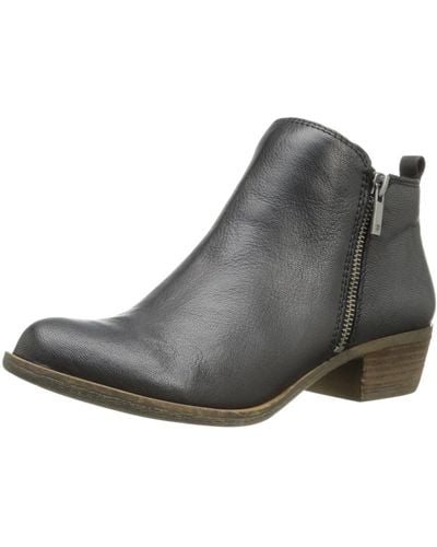 Lucky Brand Womens Basel Ankle Bootie - Black