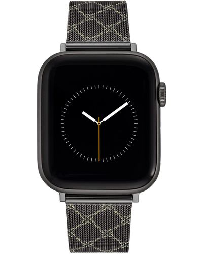Nine West Fashion Mesh Armband für Apple Watch - Schwarz