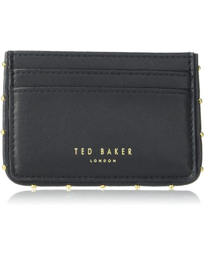 Ted Baker London Kahnia-studded Edge Leather Cardholder - Black