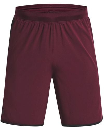 Under Armour S Hiit Woven 8in Shorts, - Purple