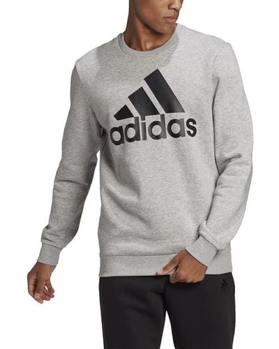 adidas Fleece Sweatshirt - Gray
