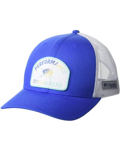 Columbia Pfg Patch Mesh Snap Back in Blue