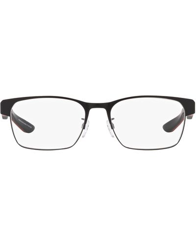 Emporio Armani Ea1141 Rectangular Sunglasses - Black