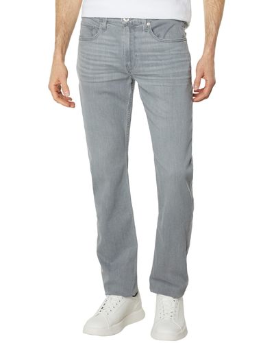 PAIGE Federal Transcend Slim Straight Fit Jeans - Gray