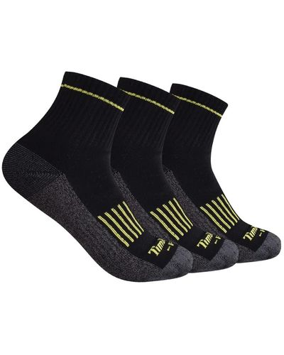 Timberland 3-pack Quarter Socks - Black