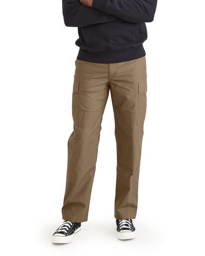 Dockers Relaxed Fit Cargo Pants, - Black