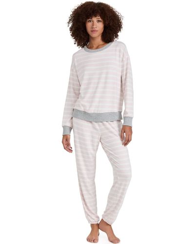 Splendid Westport Long Sleeve Pajama Set - Multicolor
