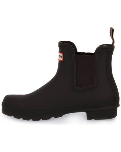 HUNTER Footwear Original Chelsea Rain Boot - Black
