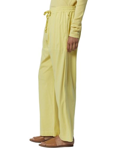 Velvet By Graham & Spencer Velvet By Jenny Graham Pismo Organic Jersey Pants - Yellow