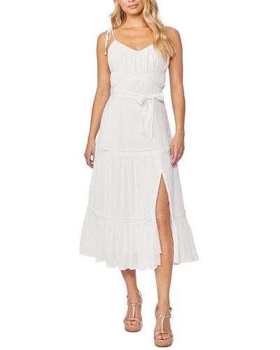 PAIGE Denim Inesa Midi Dress - White