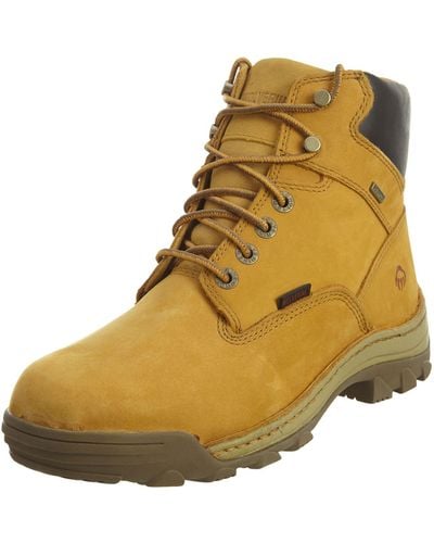 Wolverine Dublin W04780 Waterproof Boot,wheat,10 Xw Us - Yellow