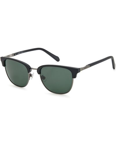 Fossil Male Sunglass Style Fos 2113/g/s Square - Black