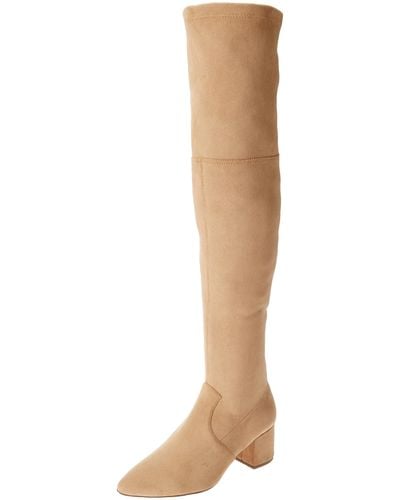 The Drop Sean Suede Over-the-knee Boot - Black