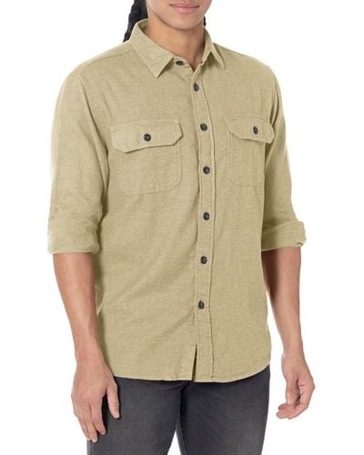 Pendleton Long Sleeve Burnside Flannel Shirt - Green