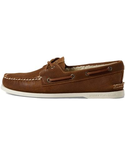 Sperry Top-Sider Authentic Original 2-eye Seacycled Boat Shoe - Brown