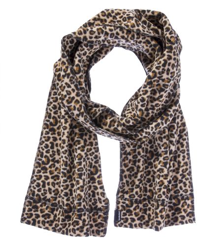 Isotoner Womens Water Repellent Soft Stretch Fleece Scarf - Multicolor