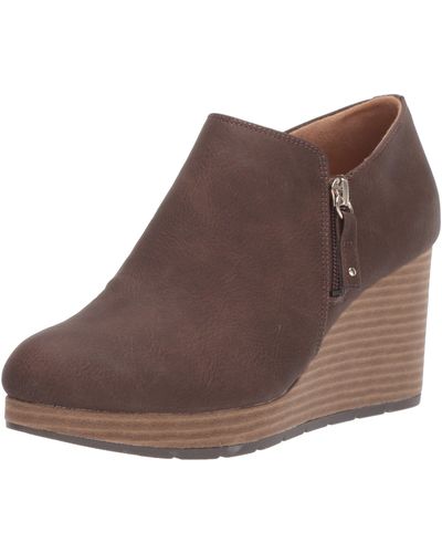 Dr. Scholls Whats Up Ankle Boot - Brown