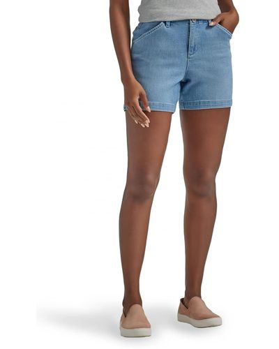 Lee Jeans Regular Fit Chino Short - Blue