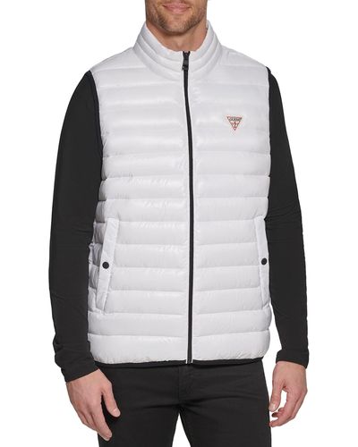 Guess Essential Light Weight Transitional Vest - Gray