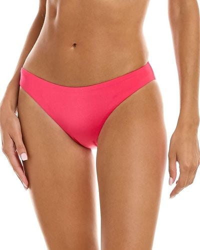 Trina Turk Standard Monaco French Cut Bikini Bottom-mid-rise - Red