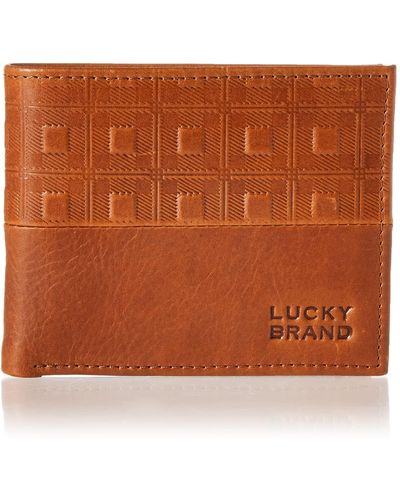 Lucky Brand Bifold Wallet - Brown