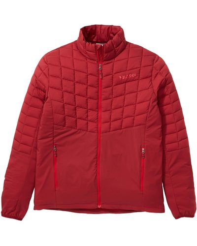Marmot S Featherless Hybrid Jacket - Red