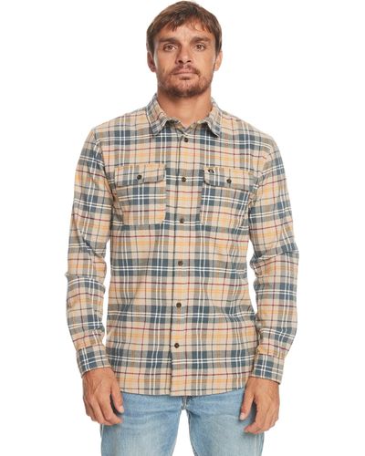 Quiksilver Spey Bay Button Up Woven Top - Multicolor