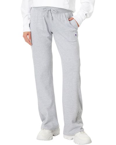Champion , Wide-leg T-shirt, Comfortable Lounge Pants For , 29", Oxford Gray C Patch Logo, X-small