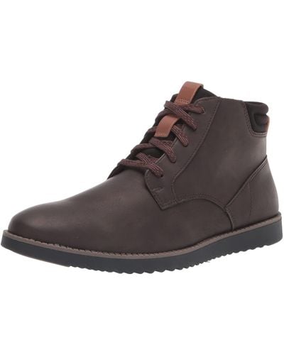 Dr. Scholls S Syndicate Ankle Boot Dark Bron 11.5 M - Brown