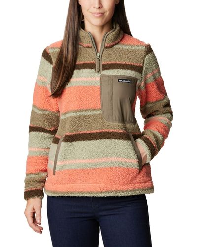 Columbia West Bend 1/4 Zip Pullover - Multicolor