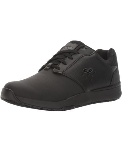 Dr. Scholls Intrepid Slip Resistant Work Sneaker,black,10